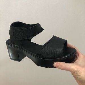 Chunky platform sandals